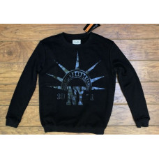 Черный свитер NY Корона
