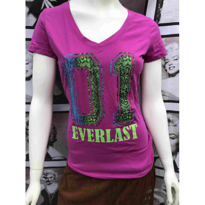 Сиреневая футболка Everlast 01