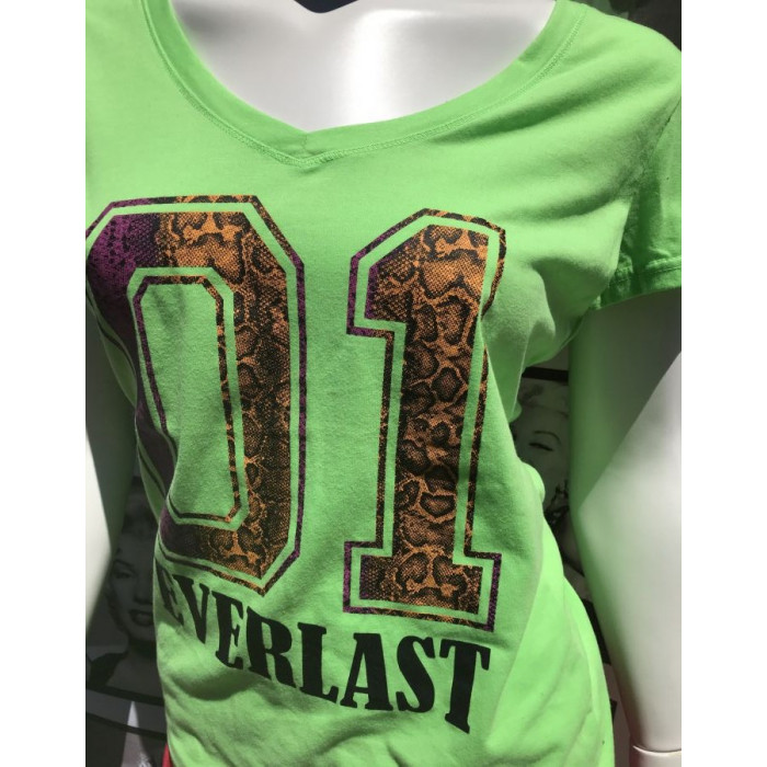 Салатовая футболка Everlast L