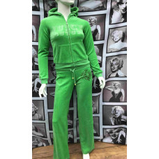 Зеленый велюровый костюм Juicy