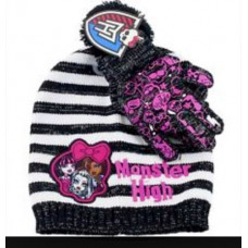Шапка+перчатки Monster High