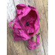 Розовая сумка бочка 24 karat